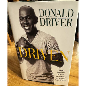 Driven: The Autobiography of Donald Driver hardcover Green Bay Packers
